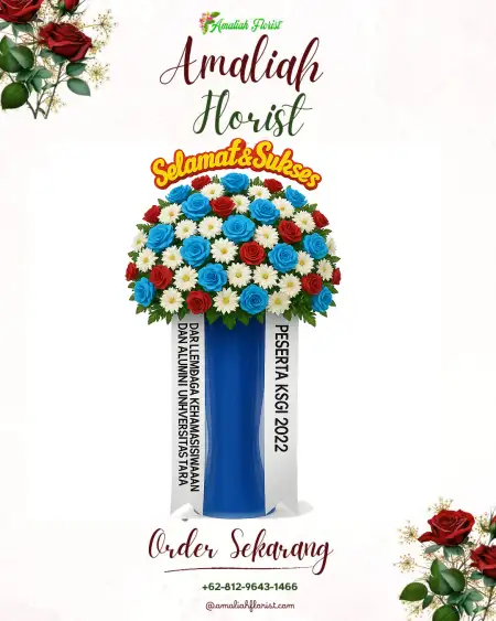 Standing Flowers Gedung Wedding Ciawi